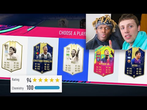 SIDEMEN 194 FUT DRAFT WORLD RECORD CHALLENGE -  FIFA 19