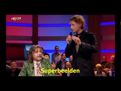 Ewout Genemans valt de heren tijdens de uitzending lastig (Voetbal International)