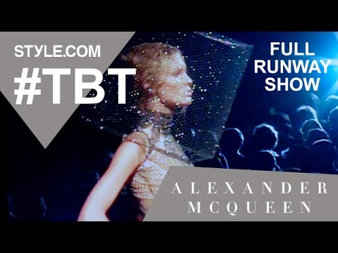 Alexander McQueen’s Spring 1999 Full Runway Show Feat. Aimee Mullins & Shalom Harlow - Style.com