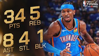 Shai Gilgeous-Alexander - Oklahoma City Thunder - Indiana Pacers - Alex Caruso - Aaron Wiggins - Jalen Williams - Chet Holmgren