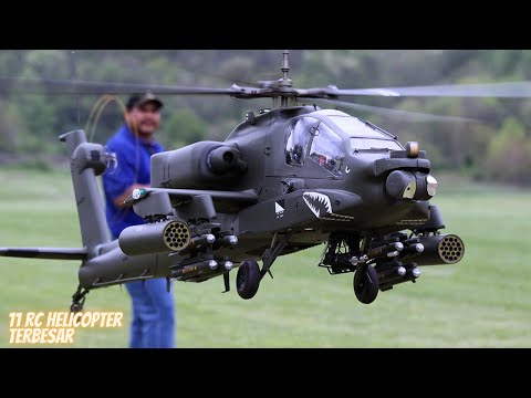 RC Helicopter Besar (11 Helikopter Remote Control Terbesar di Dunia)