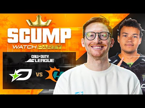 OpTic TEXAS vs MIAMI HERETICS!! SCUMP WATCH PARTY - CDL MAJOR 1 QUALIFIERS WEEK 2
