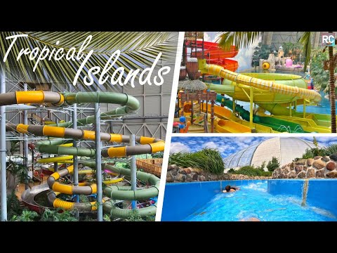 ALL Water Slides at Tropical Islands Berlin, Germany | 2024 | World's largest Indoor Waterpark