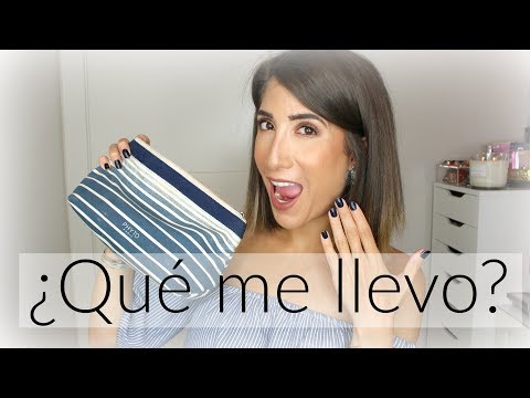 Mi NECESER de VIAJE (cosmética y maquillaje)