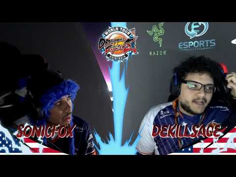 DBFZ World Tour Saga 5 -Echo Fox | dekillsage vs. Echo Fox | SonicFox - SEAM 2018  - Top 8 Loser's