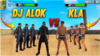 DJ ALOK VS KLA ( 1 HP ) FACTORY CHALLENGE  4 VS 4 