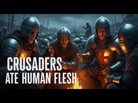 Why Crusaders Turned to Cannibalism  #History #DarkHistory #Crusades