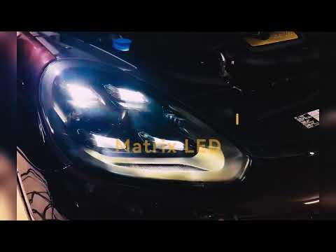 Upgraded Cayenne matrix LED haedlight