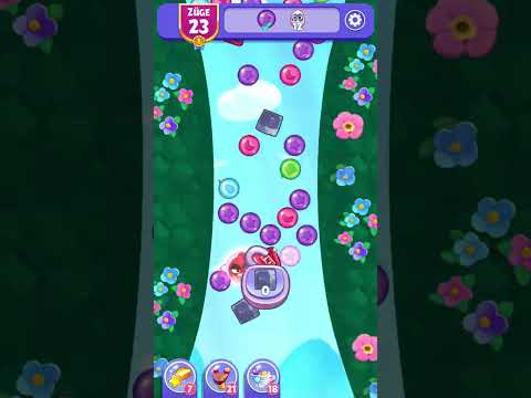Angry Birds Dream Blast Level 233 no booster [Gameplay] optimized for smartphones [Rovio]