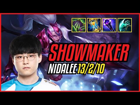 SHOWMAKER - NIDALEE vs LIMIT - UDYR JUNGLE - EUW CHALLENGER - PATCH 11.10