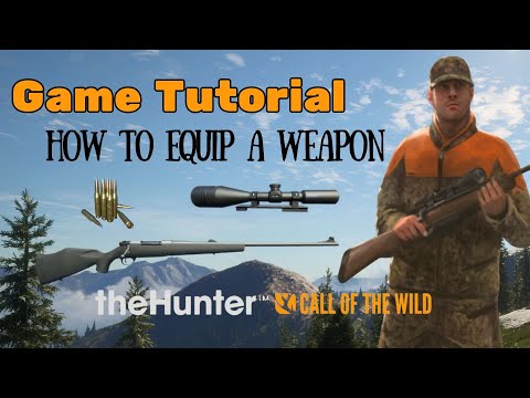 How to Equip a Weapon in theHunter: Call of the Wild - Game Tutorial - Beginner's Tip