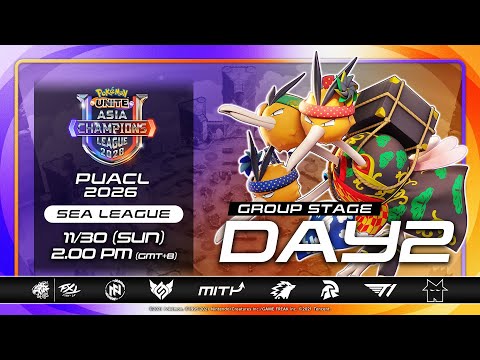 【PUACL2026 東南アジアリーグ】 Day2| Pokémon UNITE Asia Champions League 2026 SEA League | （英語配信のみ）