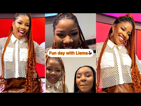 LIEMA LATEST UPDATE🤣🤣~ LIEMA LEARNING NIGERIAN ACCENT🤣🤣HILARIOUS MOMENT WITH LIEMA & CICI💃🏻