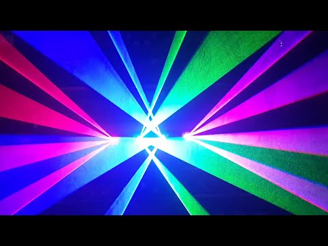LASER 4 COLORES RGBUV fucsia RESTO BAR DISCOTECA, EVENTOS FIESTAS ETC