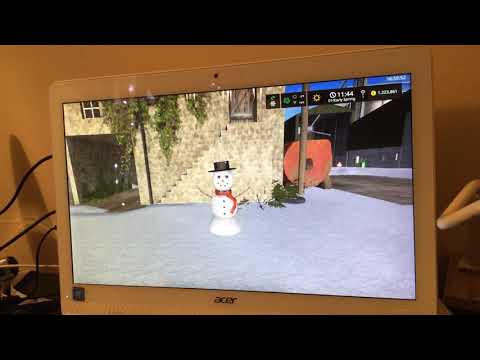 My first snow day on fs17