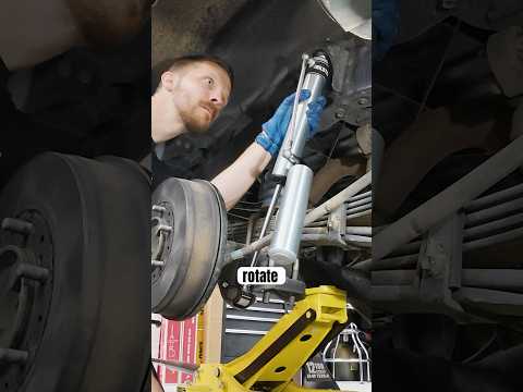 How To Install Bilstein 5160 Rear Shocks on Tacoma in 140 Seconds!