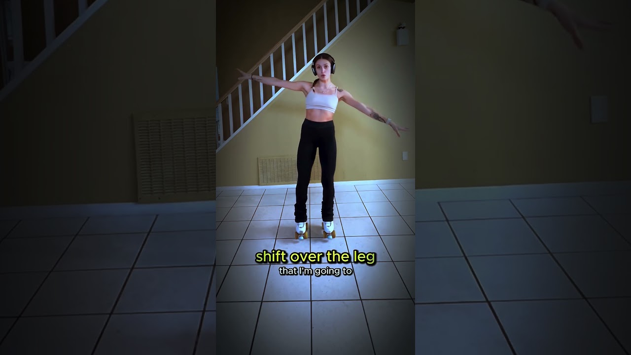 How To Maintain One Foot Balance On Roller Skates