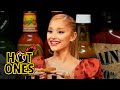 Ariana Grande Hits A High Note While Eating Spicy Wings Hot Ones