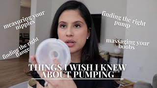 5 THINGS I DIDN'T KNOW ABOUT PUMPING | FIRST TIME MOM | DO I HAVE THE RIGHT PUMP ?