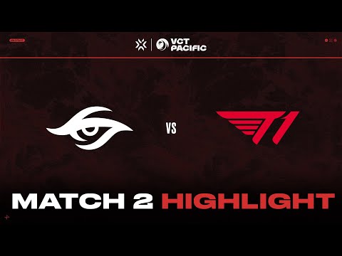 TS vs. T1 // VCT Pacific Week 7 Day 2 Match Highlights
