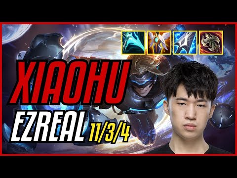 XIAOHU - EZREAL vs KOG'MAW ADC - EUW GRANDMASTER - PATCH 11.9