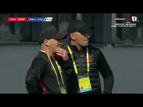 REZUMAT: Csikszereda - Ceahlăul 2-0. Harghitenii, mai bine de o oră în 10 oameni