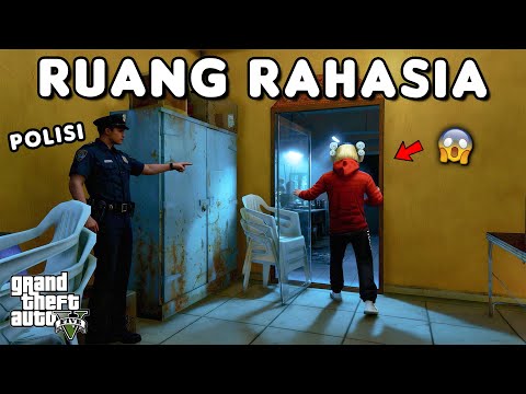 MENGGUNAKAN LOKASI RAHASIA UNTUK MELARIKAN DIRI DARI POLISI - GTA 5 ROLEPLAY
