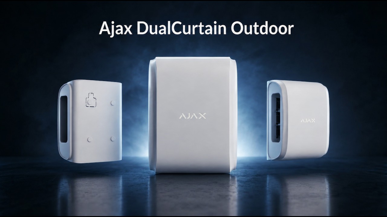 Ajax: DualCurtain Outdoor