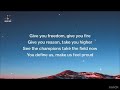 Give Me Freedom Give Me Fire Song
