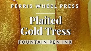 ⚜️👑 "Plaited Gold Tress" Golden Yellow with Duochrome Gold Shimmer 💛 FWP Swatch & Comparison