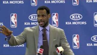 LeBron James MVP 2009-2010 Announcement