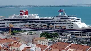 Fred Olson bollet in Lisbon ❤️❤️❤️/ independence of the seas ❤️❤️❤️ in Lisbon 