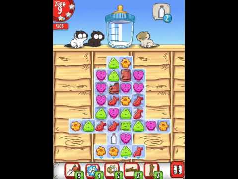 Simons Cat - Crunch Time - Level 198 - No Boosters (by match3news.com)