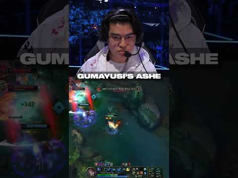 Guma's Ashe is GOOOD 🥐🥐 #worlds2024