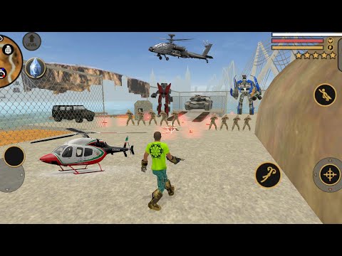 Vegas Crime Simulator (Vegas Hero With Army Man) Vegas Hero Drive Black ARMY jEEP - Gameplay HD