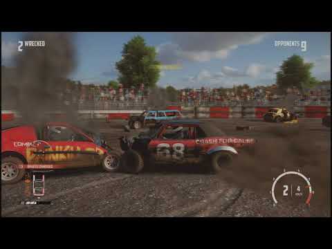 Wreckfest (PS5 Version) 4K Career Mode Gameplay - (No Commentary)