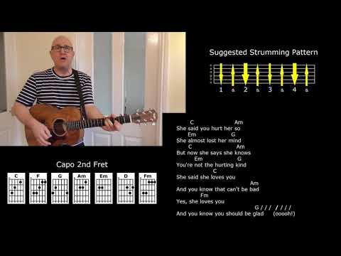 She Loves You - The Beatles - Strum Along Lesson - Jez Quayle