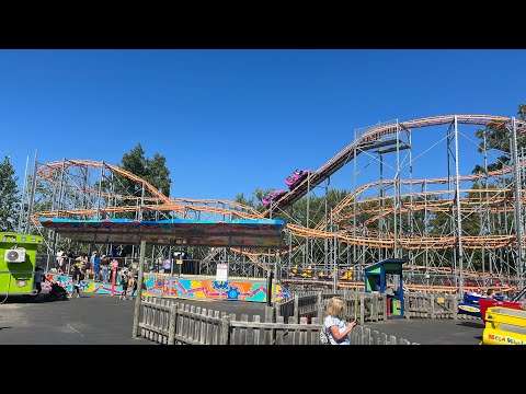 Back row point of view footage of Super Cyclone