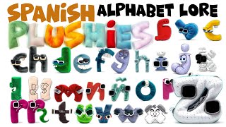a to z Spanish Alphabet Lore Plushies Complete Lowercase