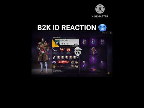 Born2kill Ki Id Reaction 🥶 B2kfreefire B2k Id Free Fire #shorts