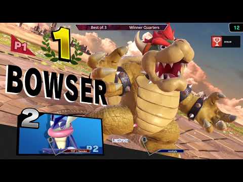 Lagspike 28 - Sansko (Bowser) vs nostyle (Greninja) Winner Quarters