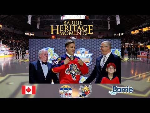 Barrie Heritage Moment | Aaron Ekblad Drafted 1st-Overall | Florida Panthers (2014)