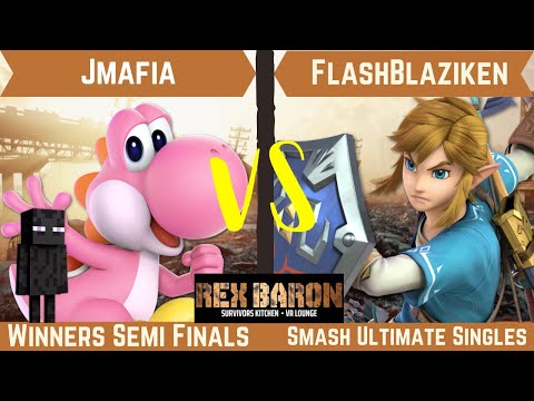 Rex Baron 6 Winners Semi Finals - Jmafia (Yoshi, Steve) Vs. FlashBlaziken (Link)