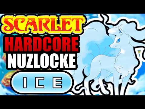 Pokémon Scarlet Hardcore Nuzlocke - ICE Types Only! (No items, No overleveling)