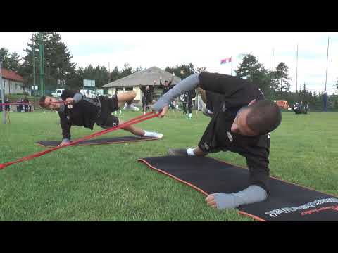 Pripreme Čukaričkog na Zlatiboru, prvi dan