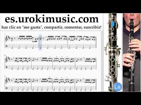 Como Tocar Clarinete Luis Fonsi, Demi Lovato - Échame La Culpa Tablatura Parte#2 um-ih927