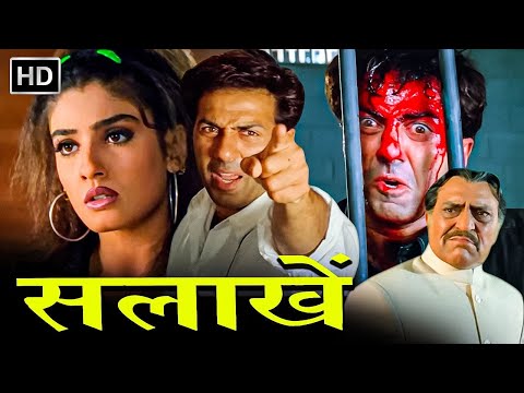 सनी देओल का बदला - 90s की सबसे बड़ी सुपरहिट एक्शन फिल्म - अमरीश पुरी, रवीना टंडन, अनुपम खेर - सलाखें