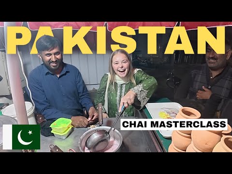 BEHIND THE CHAI COUNTER AT PINDI FOOD STREET 🇵🇰 Pakistan