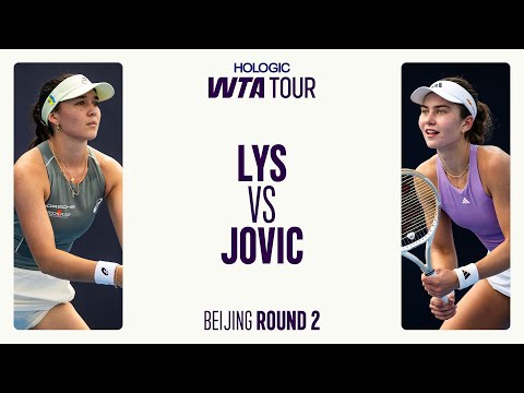 Eva Lys vs. Iva Jovic | 2025 Beijing Round 2 | WTA Match Highlights