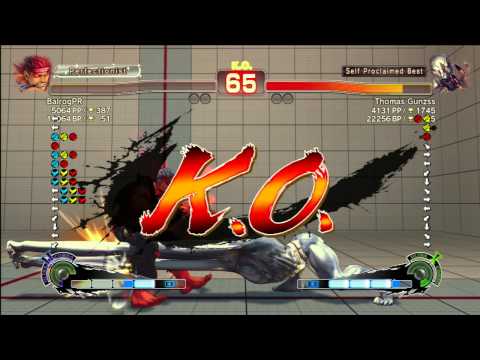EG PR Balrog(Evil Ryu) Vs Thomas Gunzss(Seth) AE v2012 Ranked Replay